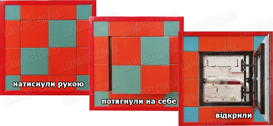 нажимний люк під плитку